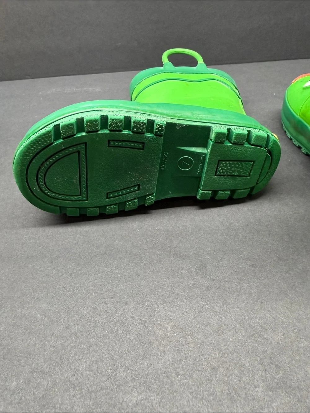 Western Chief Kids Green Frog Rain Boots